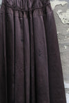 Mutedance 25 Autumn/Winter Double Drawstring Waist Skirt Plant Dye Highly Handcrafted MD-MD25FW90-purple (MD25FW89)